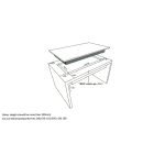 Garwoods 英國樂思 EC-2976 73厘米 嵌入式雙頭電磁爐 (灰色)